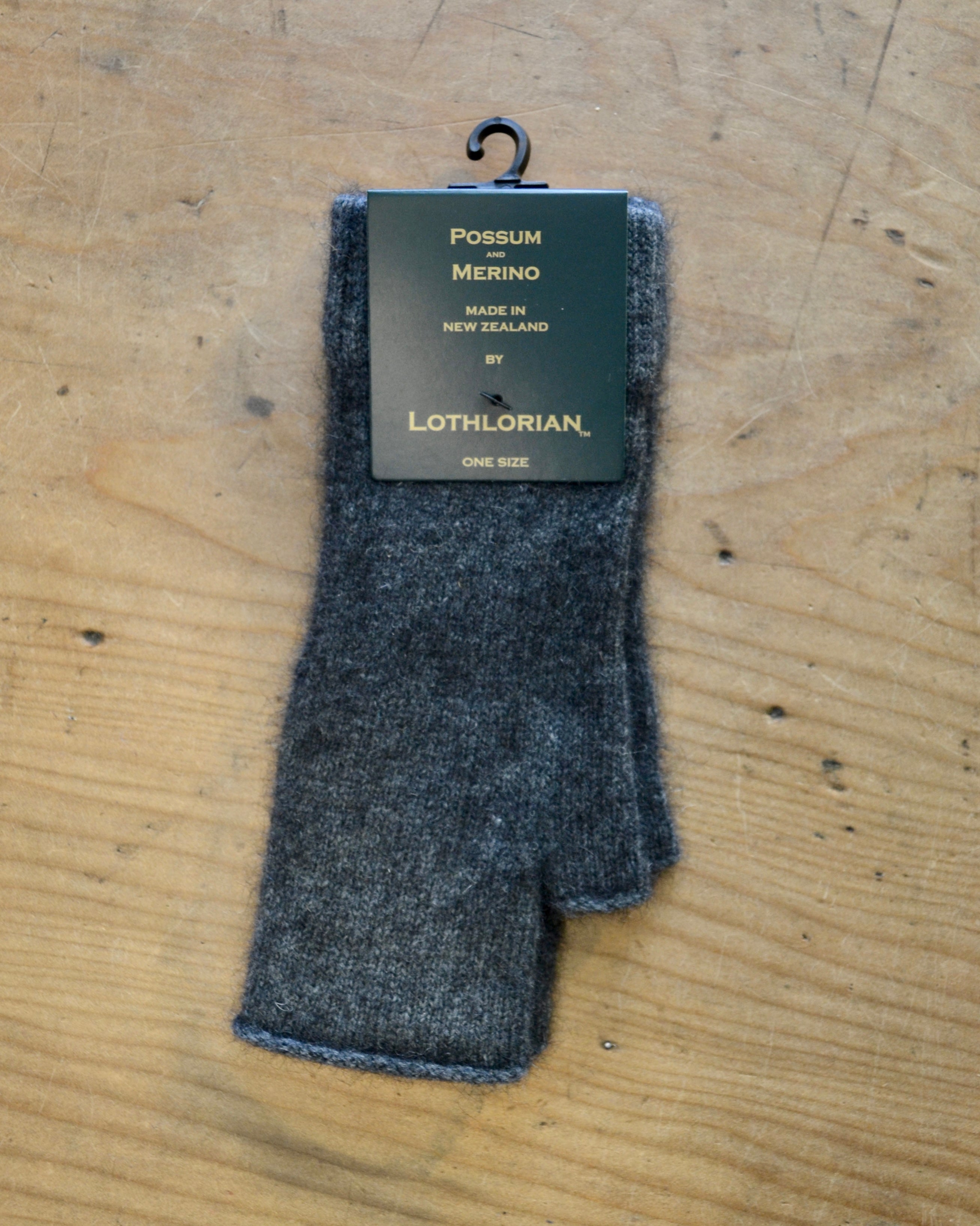 Possum and Merino Fingerless Mitth