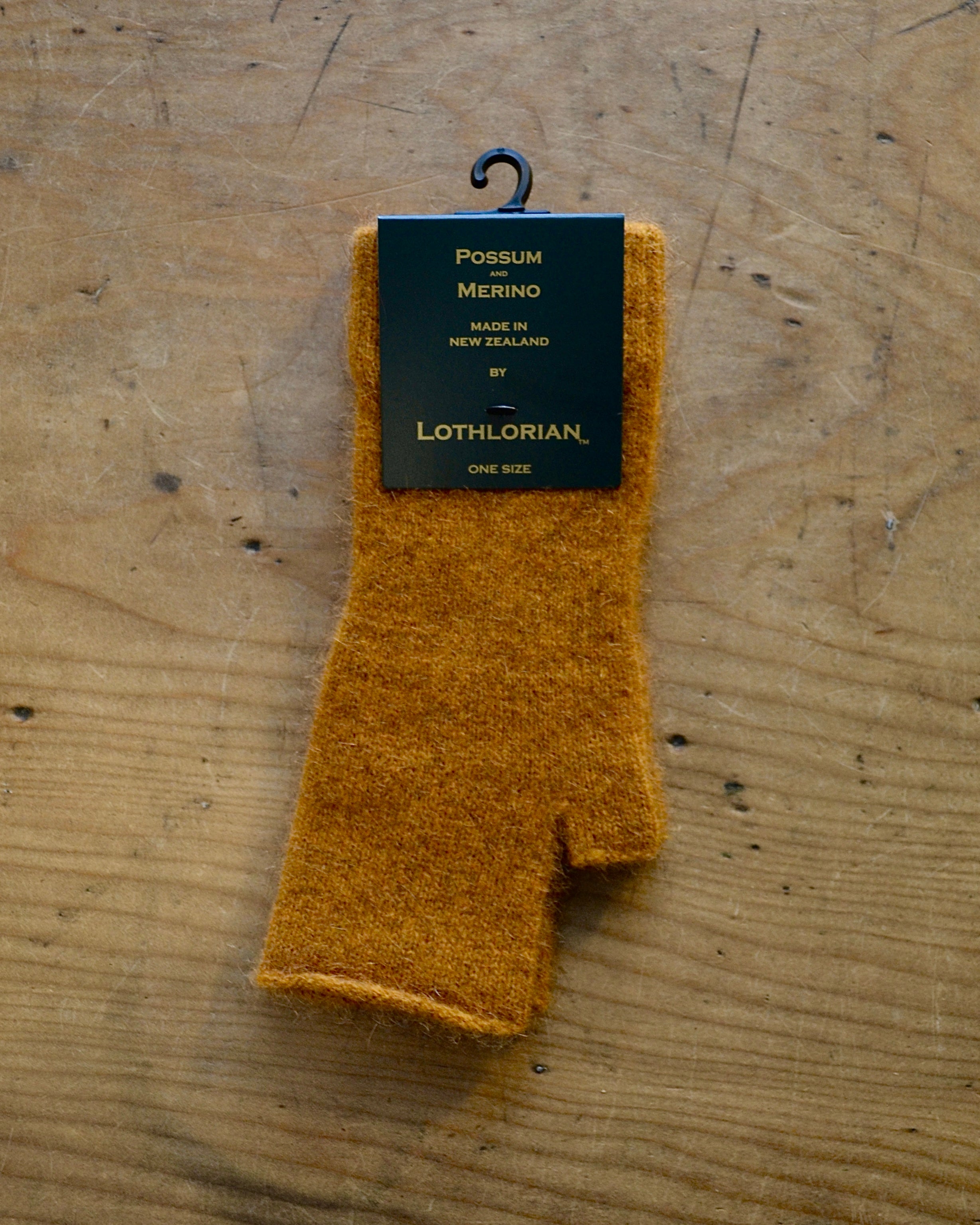 Possum and Merino Fingerless Mitth
