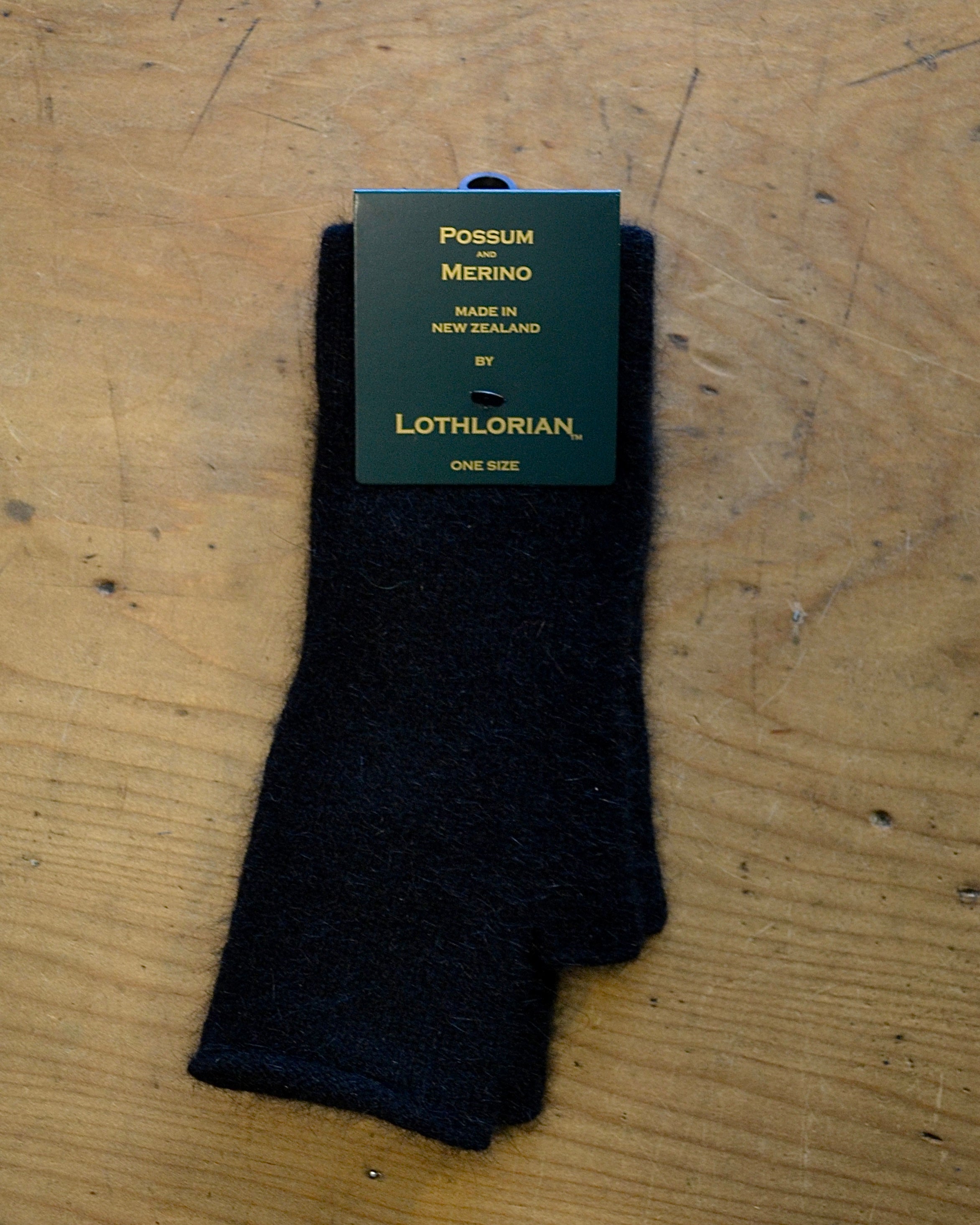 Possum and Merino Fingerless Mitth