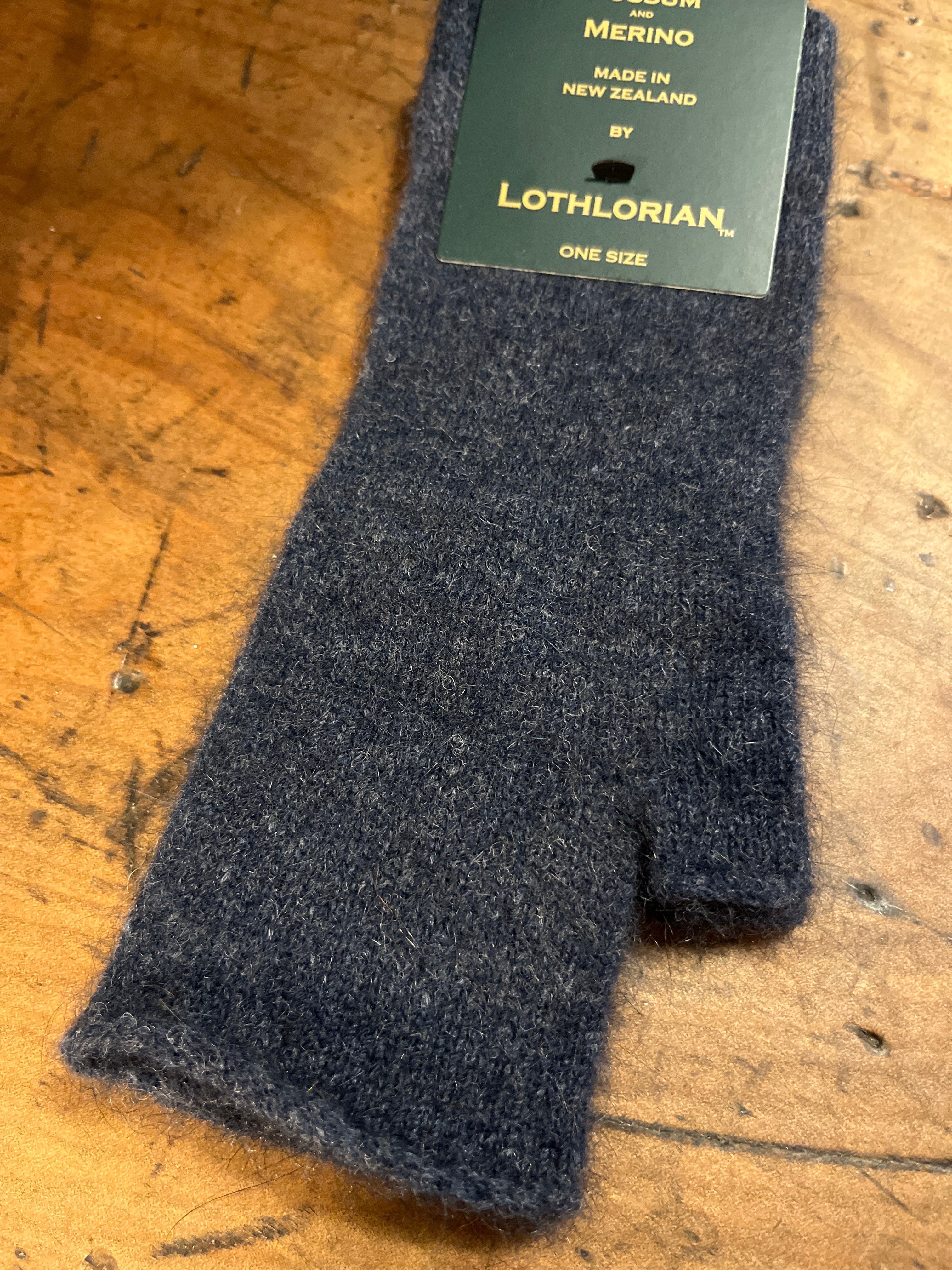 Possum and Merino Fingerless Mitth
