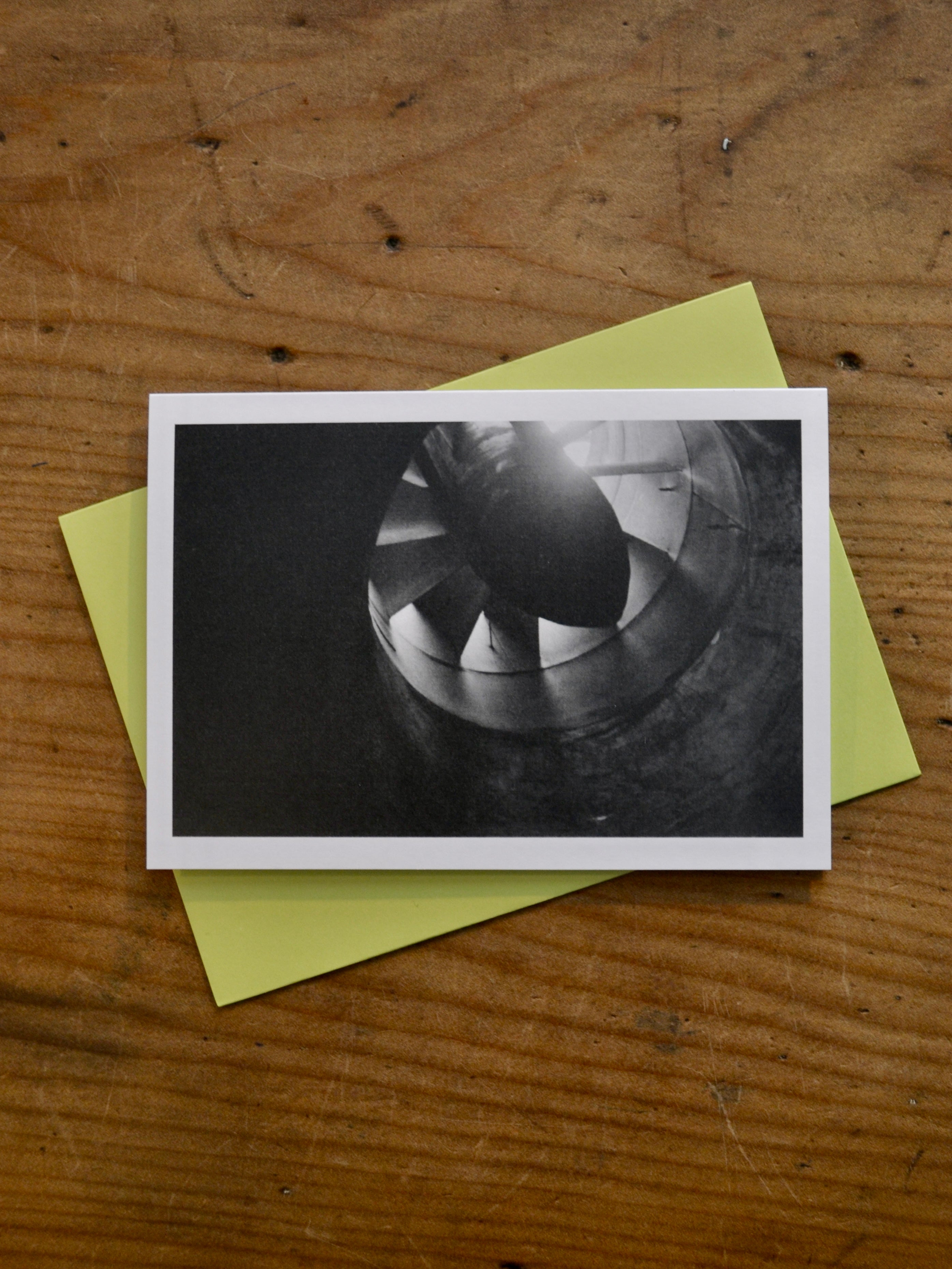 Lyttelton Tunnel Extractor Fan Turbine Card - photo - Maree Henry