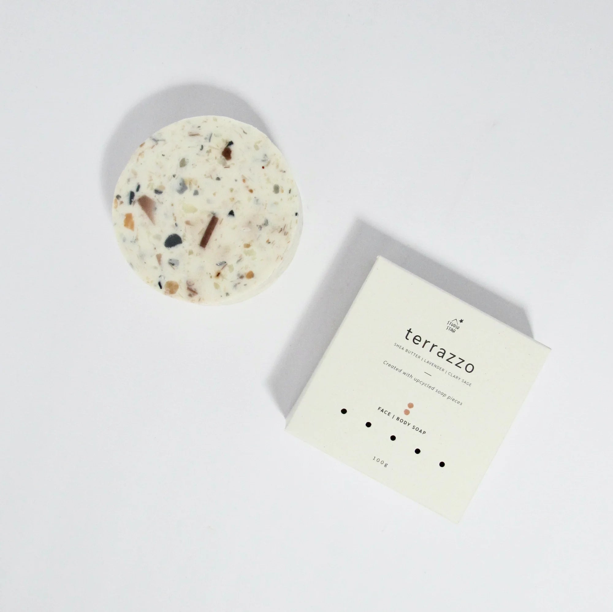 Terrazzo Face/Body Soap - Studio Star