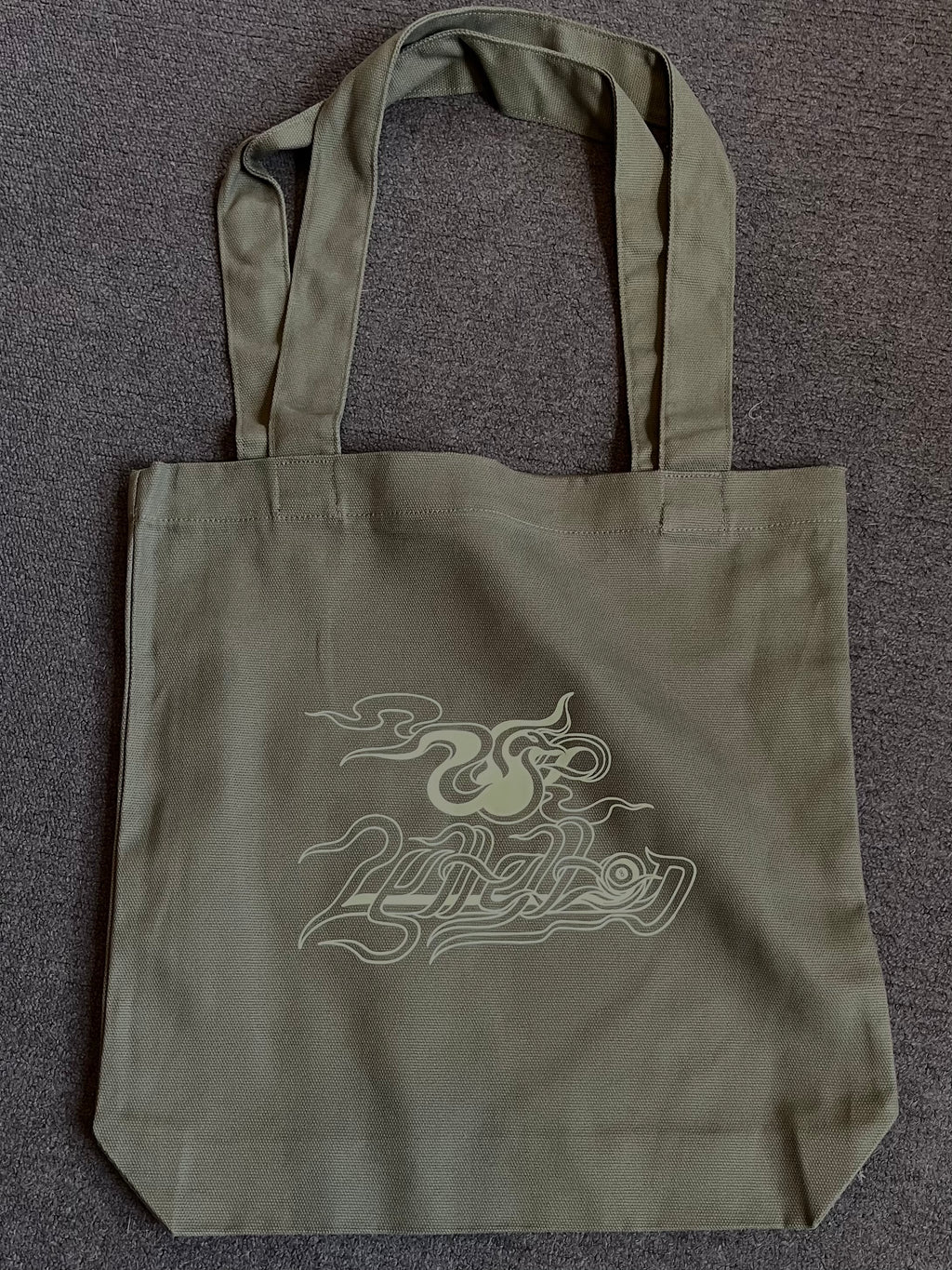 Rory Tote bag Green bird Lyttelton