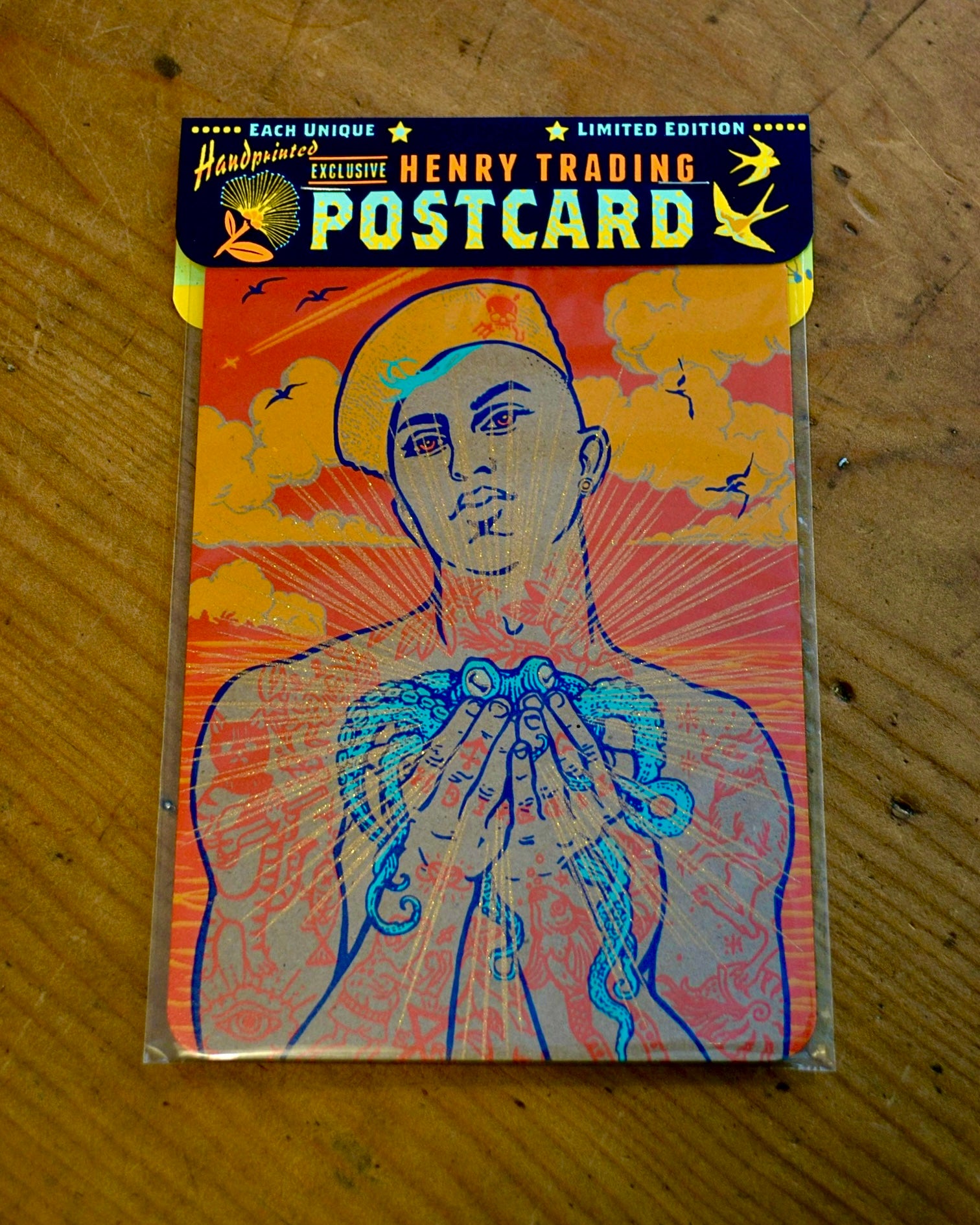 Henry Trading & Safran House Postcard - Erasmus & Sergei