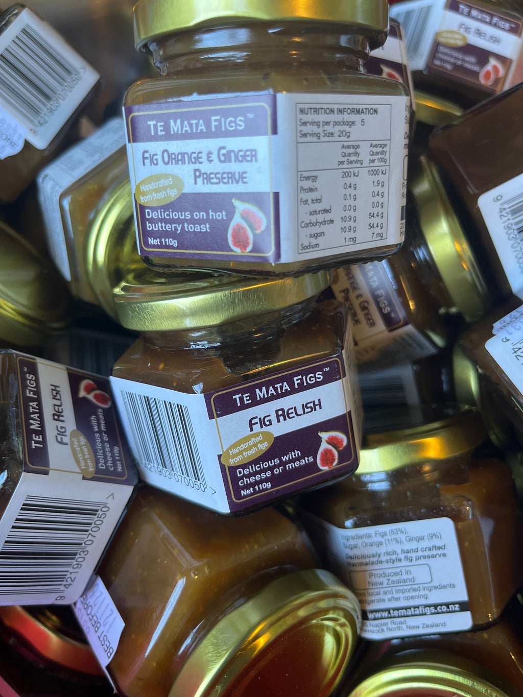 Te Mata Figs relish and preserve
