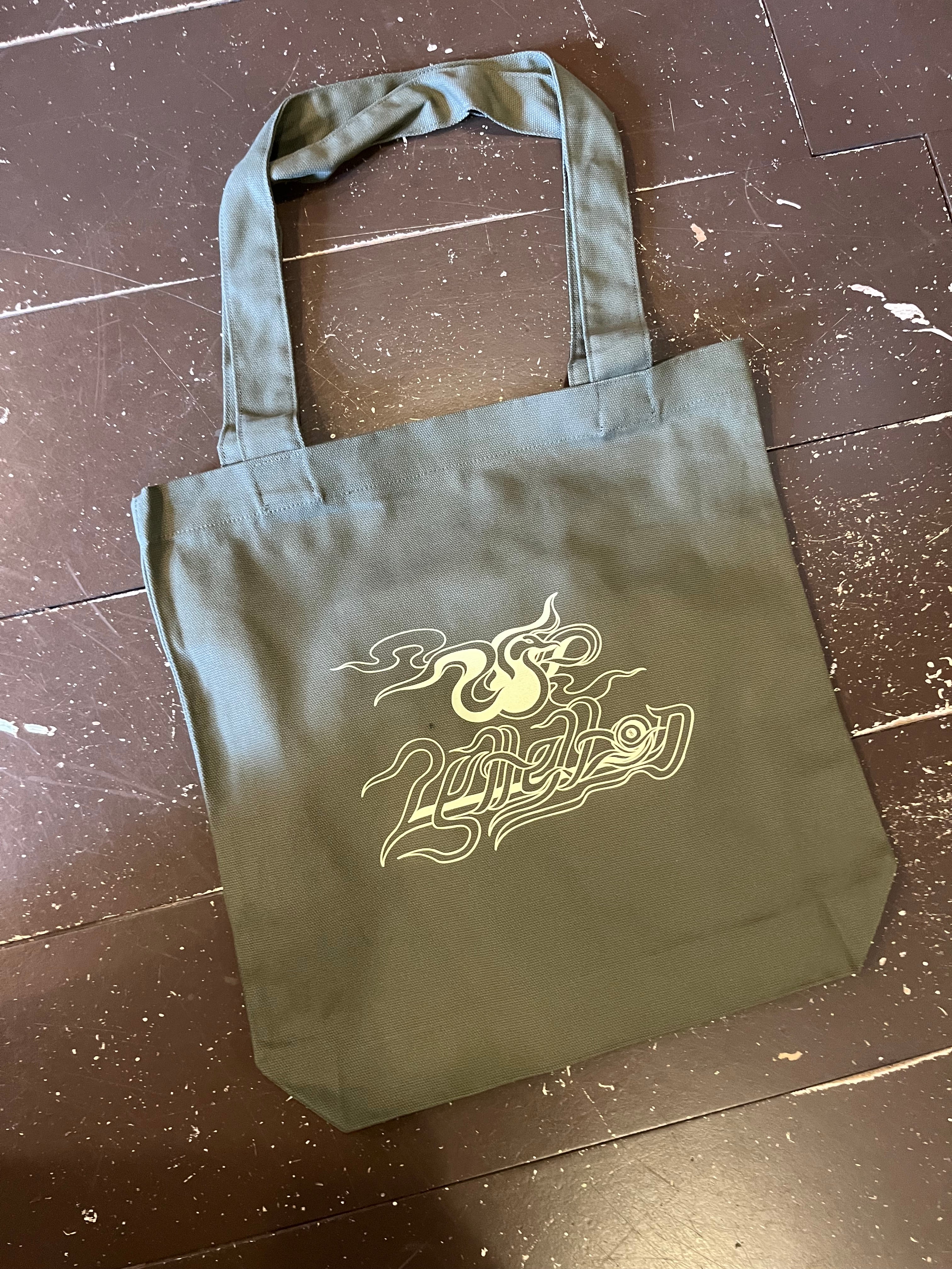 Rory Tote bag Green bird Lyttelton