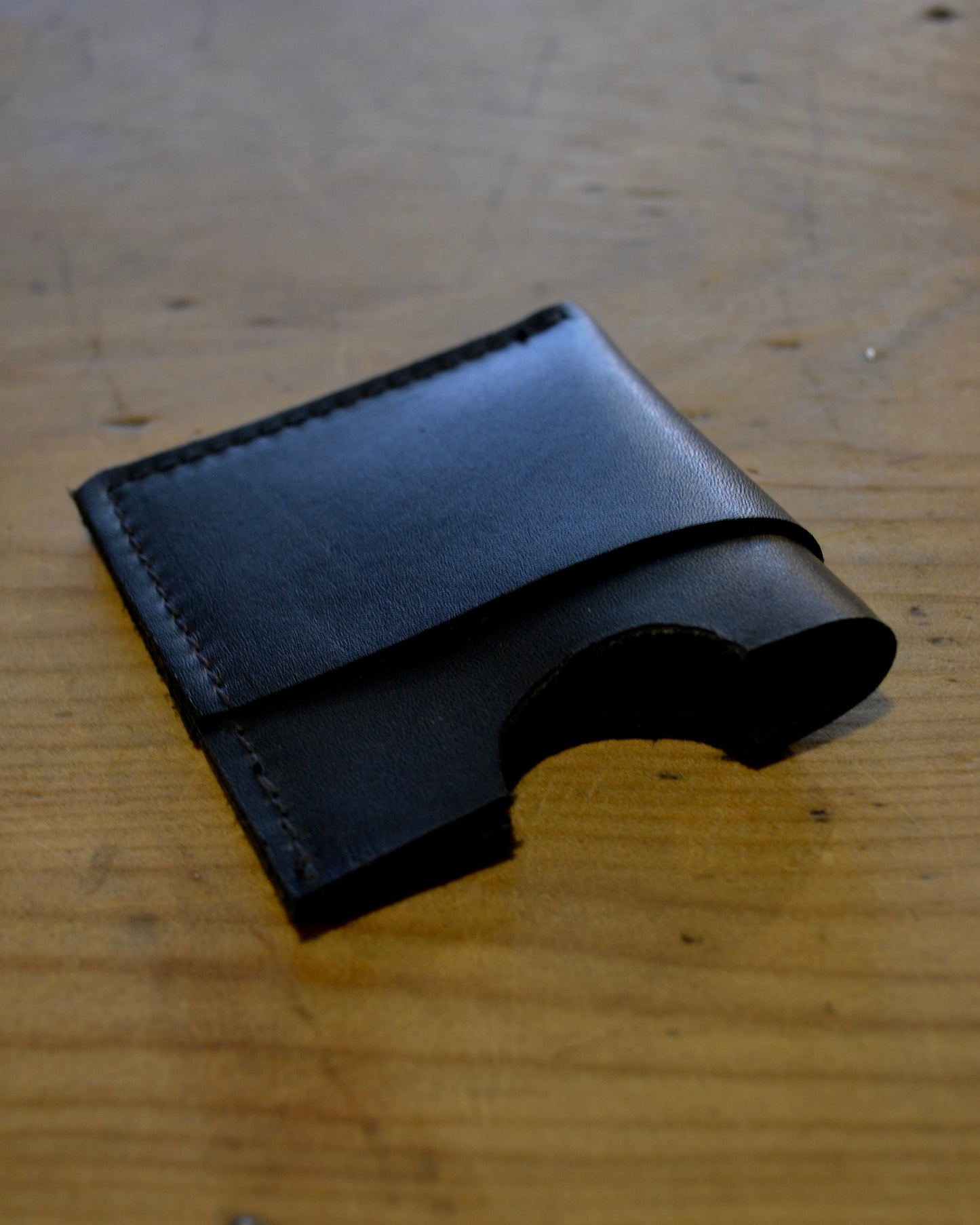 Malcolm - Black Leather Wallet