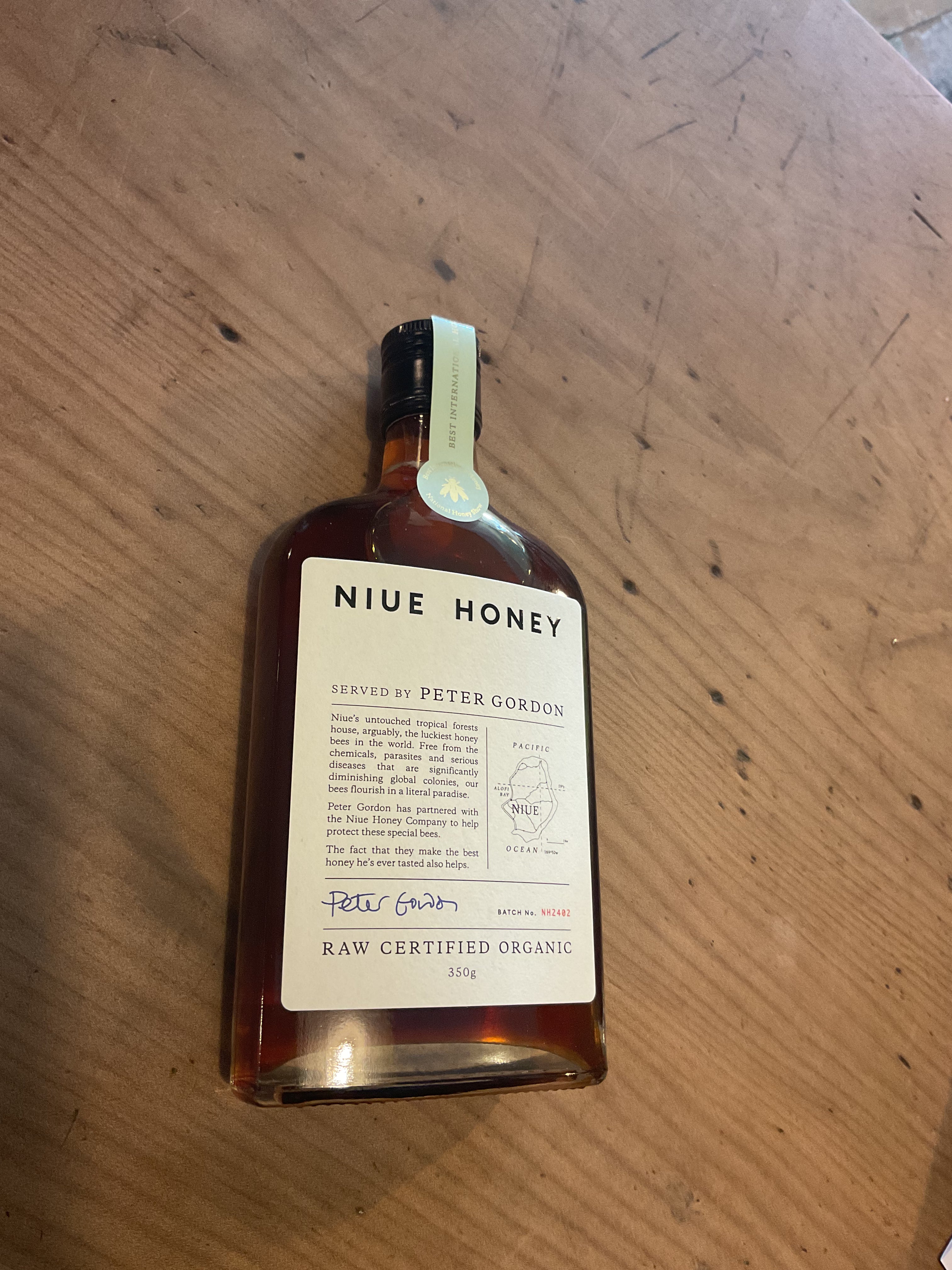 Niue Honey by Peter Gordon 350g