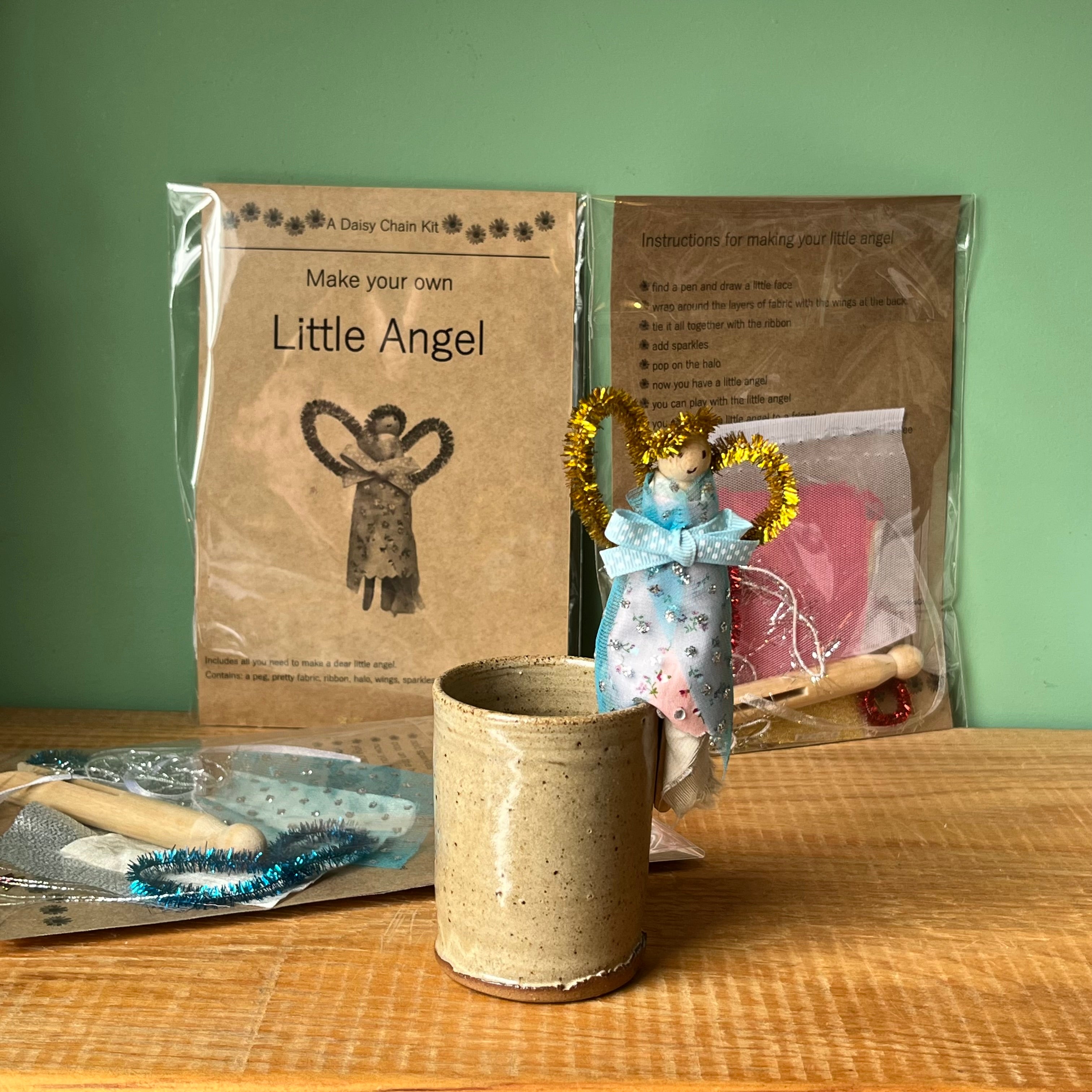 Little angel peg doll kit