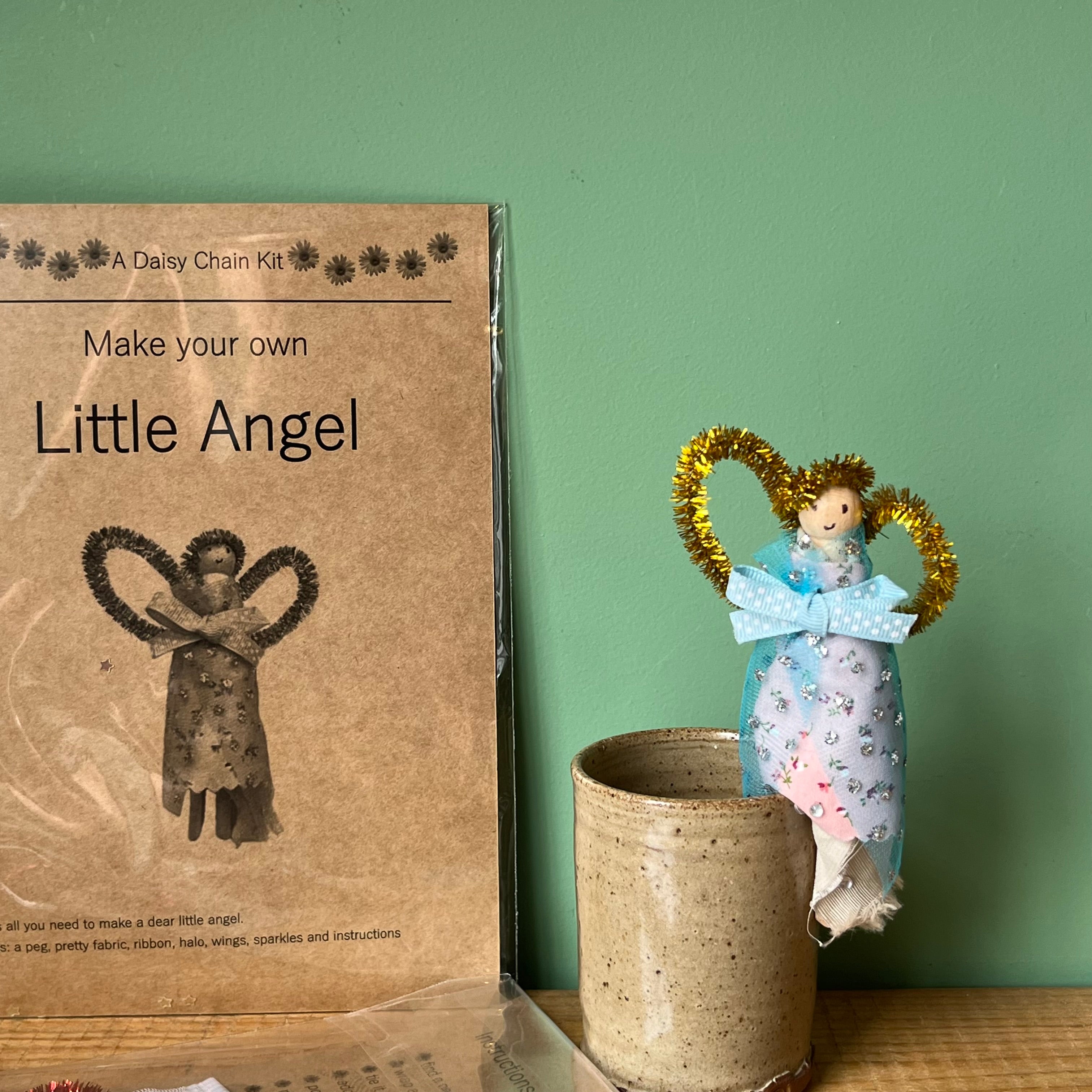 Little angel peg doll kit