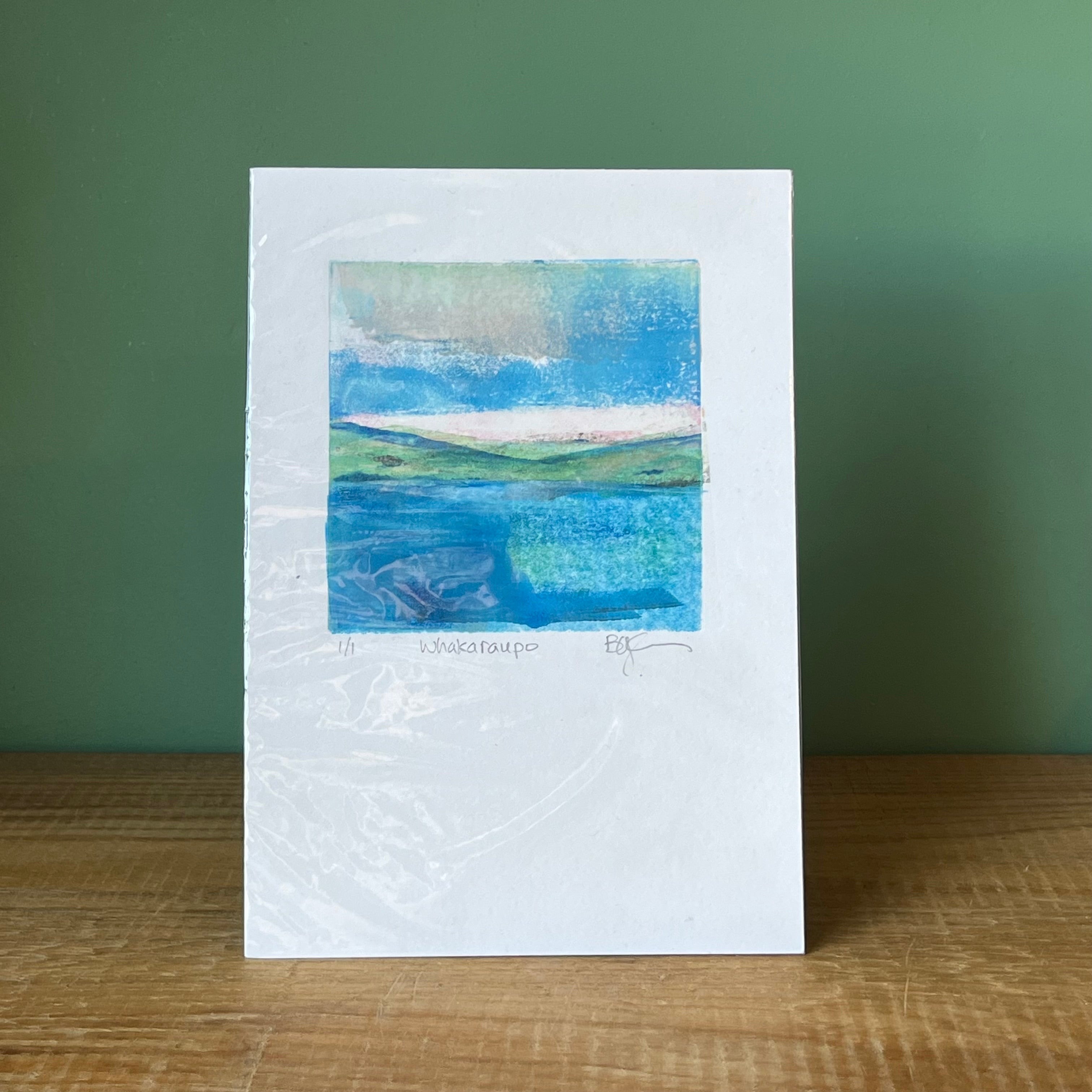 Belinda Currie Harbour Print unframed