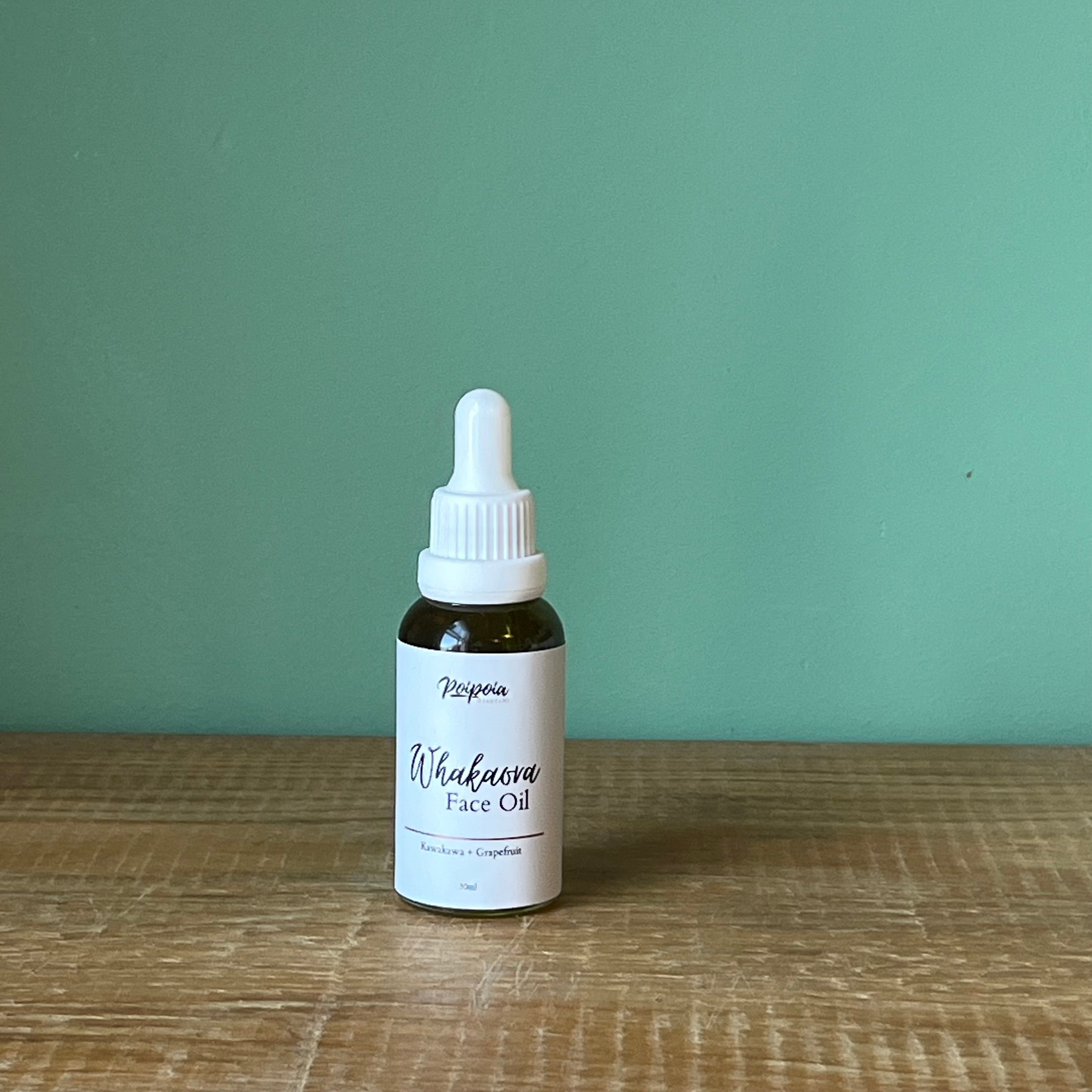 Poipoia Whakaora Face Oil - Kawakawa and Grapefruit