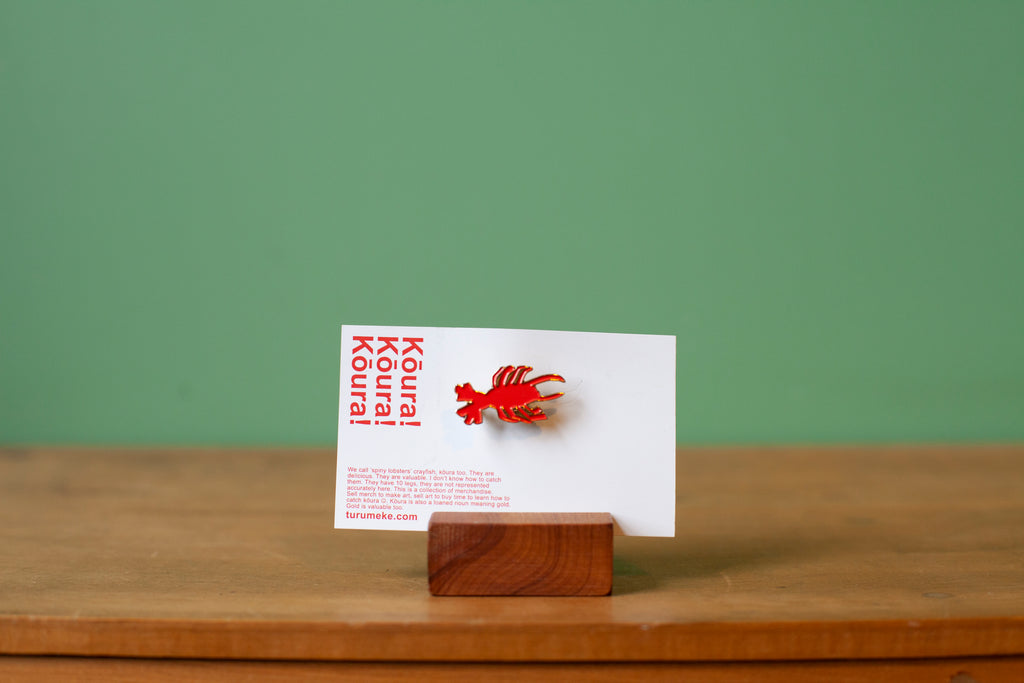 Brooch / Enamel Pin       by Turumeke Harrington