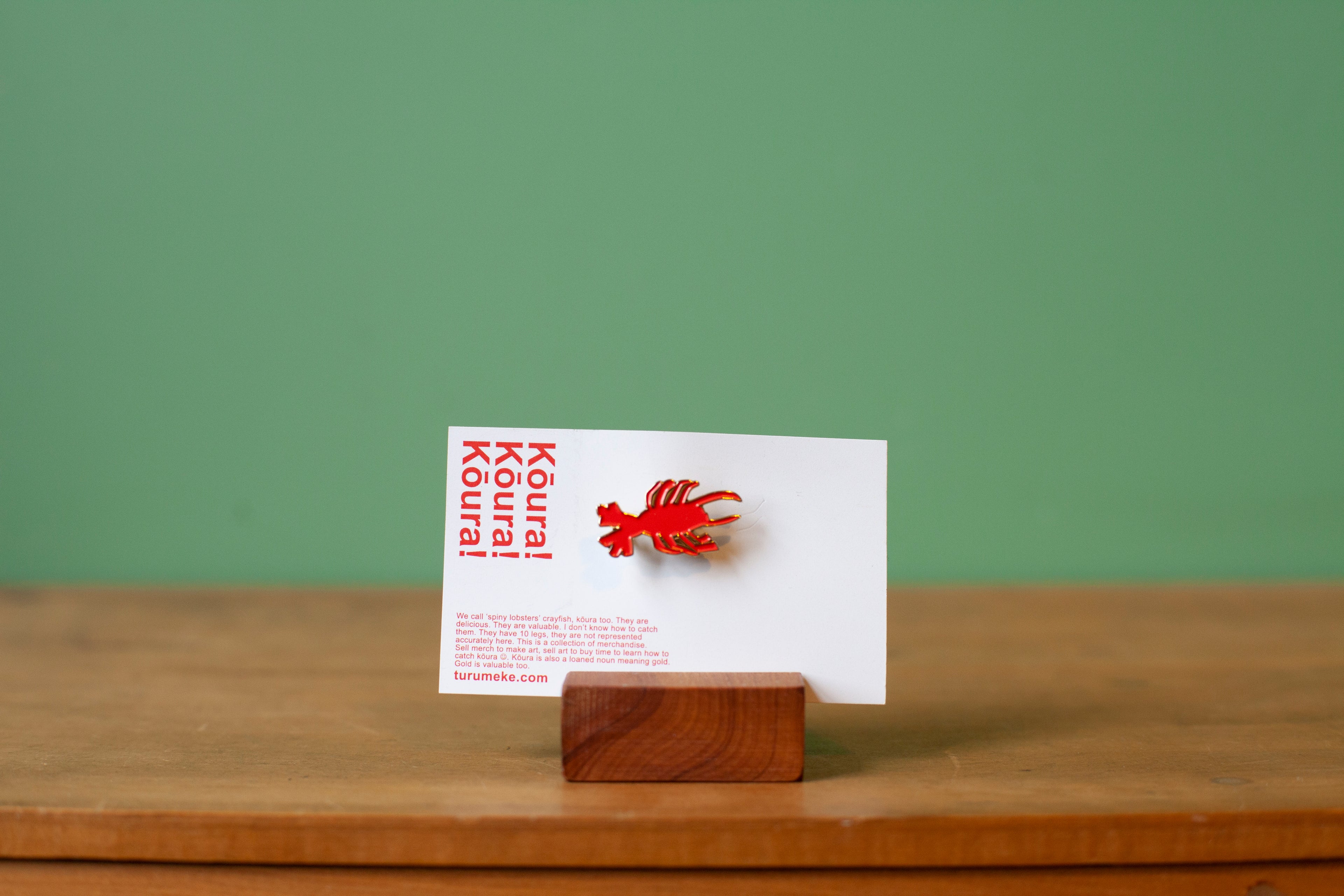 Brooch / Enamel Pin       by Turumeke Harrington