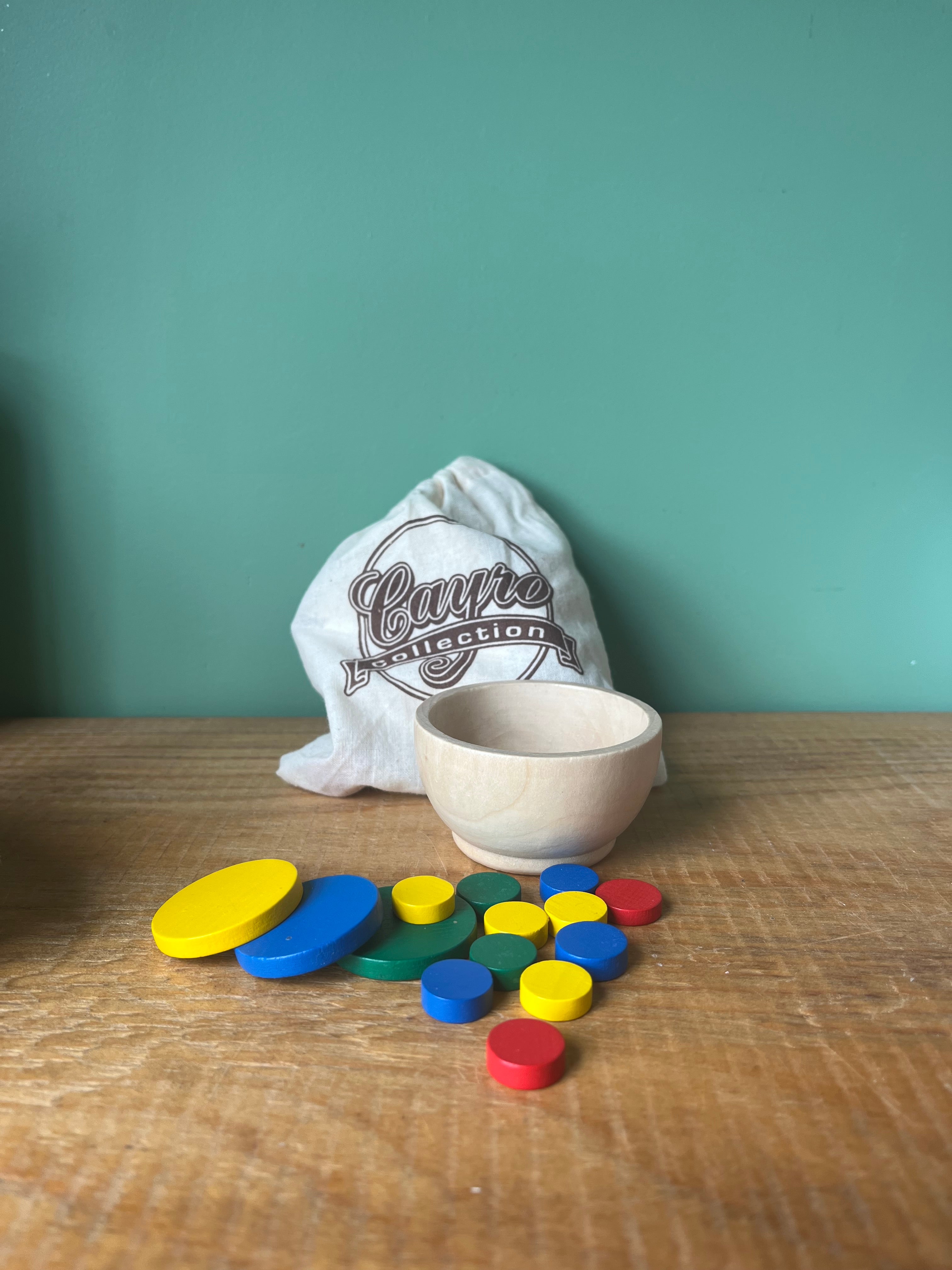 Tiddlywinks Wooden Set