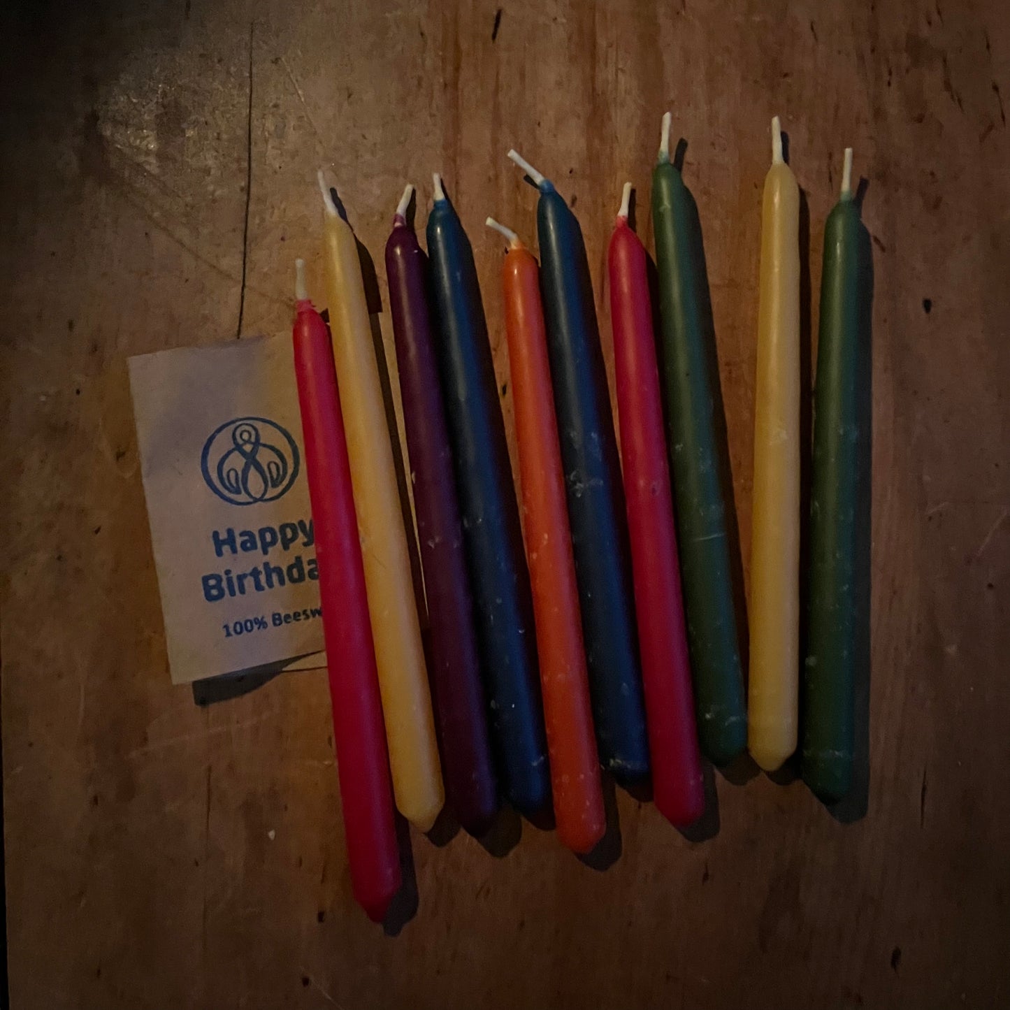 Hohepa Beeswax Birthday Candles