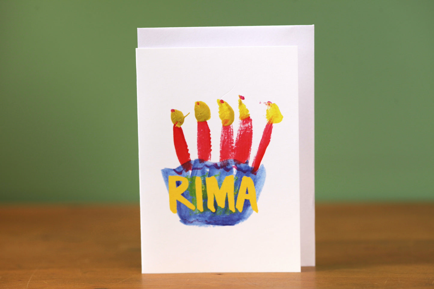 Tahi, Rua, Toru, Whā, Rima - Rā Whānau / Birthday Card