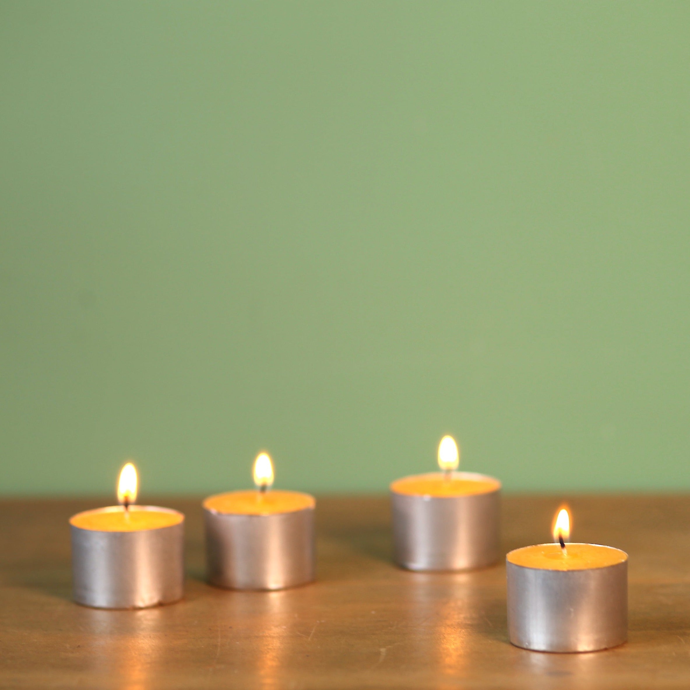 Beeswax Tea Light Candle