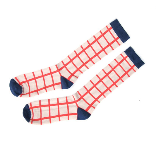 Checkered Past Socks by Turumeke Harrington