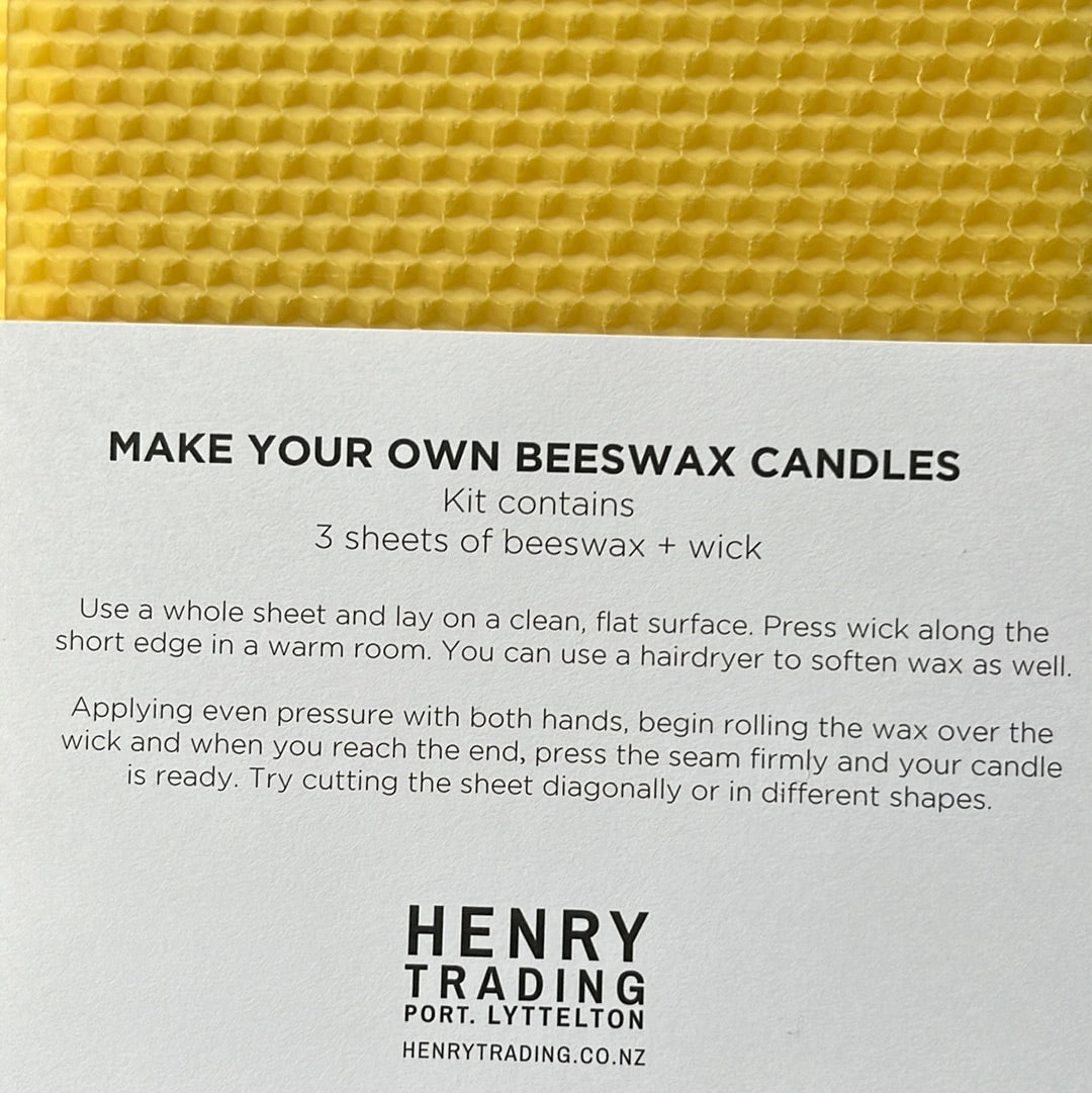 Beeswax Candle Making Kit